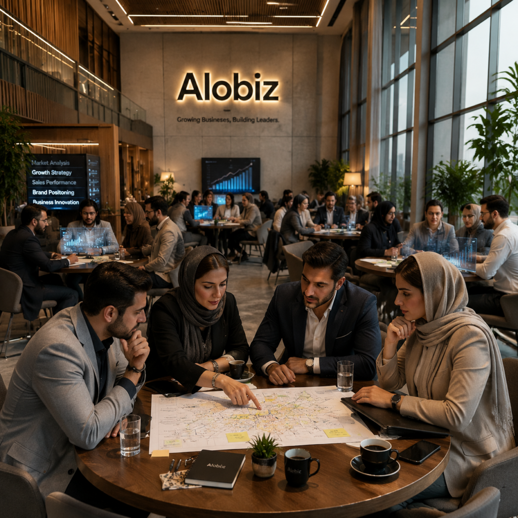 alt="مشاوره کسب‌وکار حرفه‌ای - استراتژی‌های رشد، افزایش فروش و رهبری بازار"